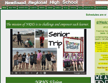Tablet Screenshot of nrhs.sau4.org